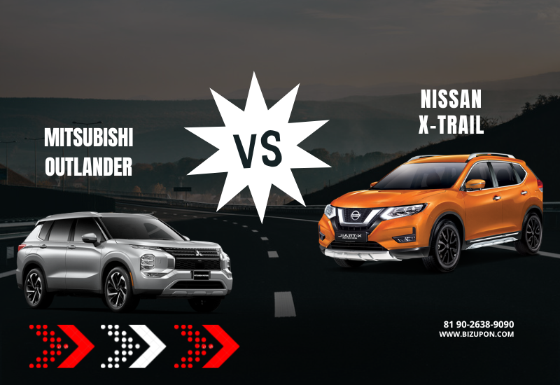 Differences Between Nissan XTrail and Mitsubishi Outlander
